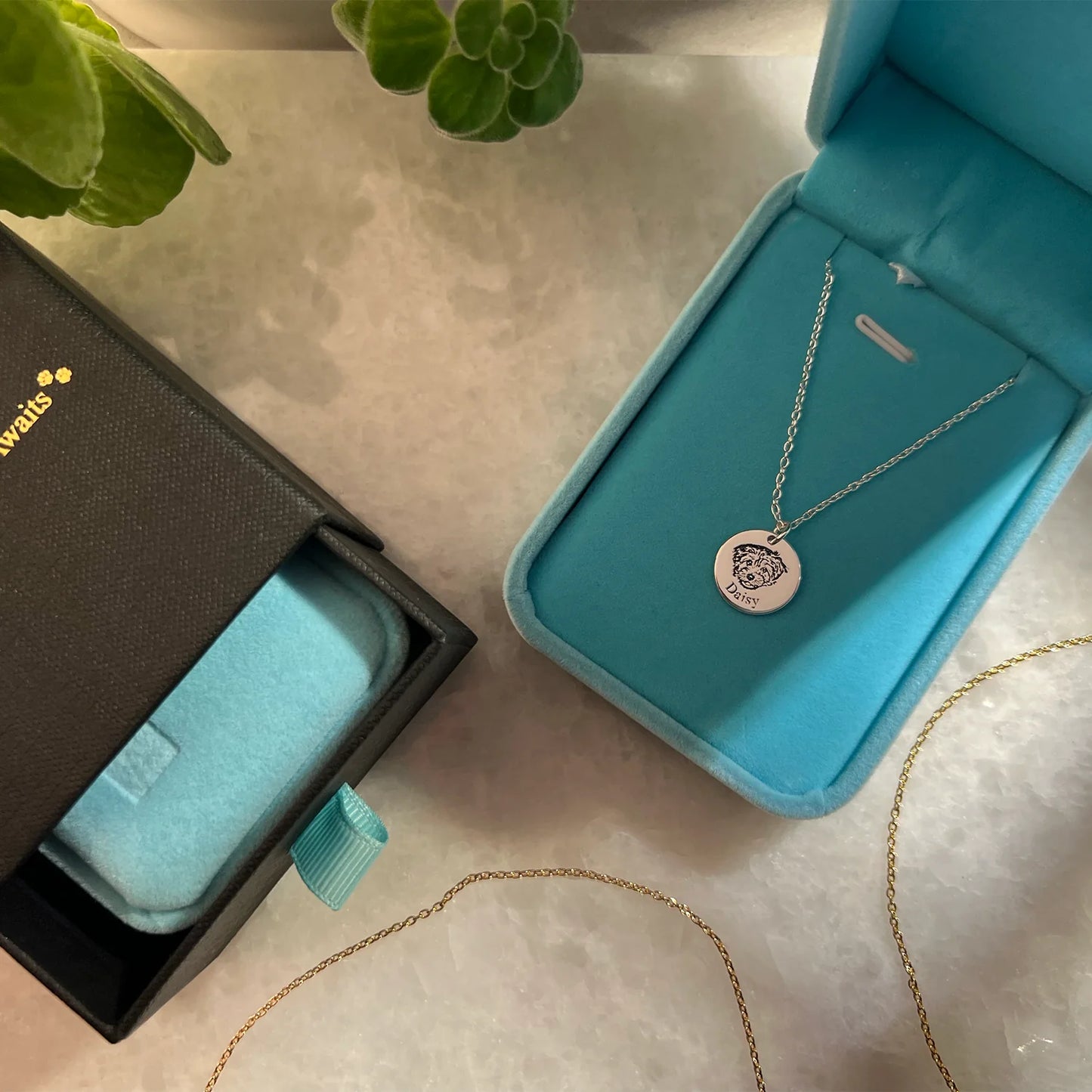 Evcil Hayvan Yüzü Kolyesi