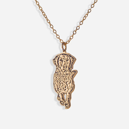 Evcil Hayvan Silüet Kolye