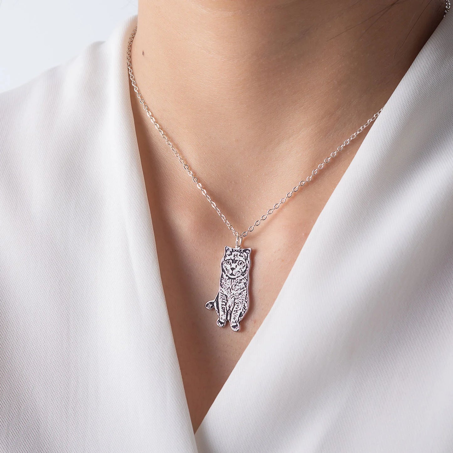 Evcil Hayvan Silüet Kolye