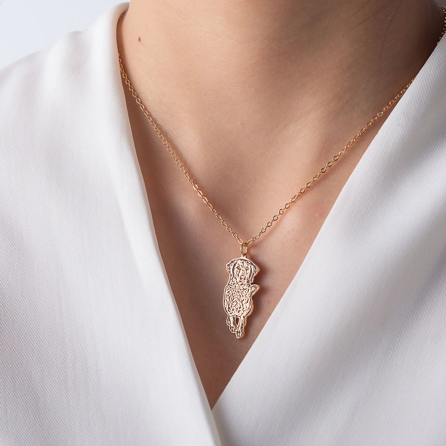 Evcil Hayvan Silüet Kolye