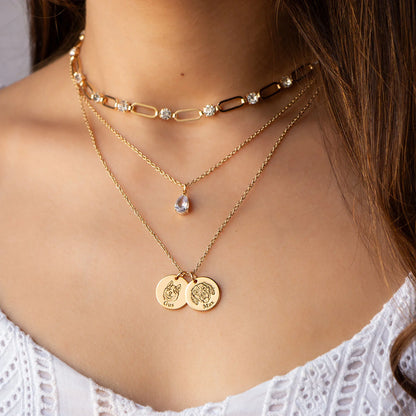 Işıltılı Kolye Seti