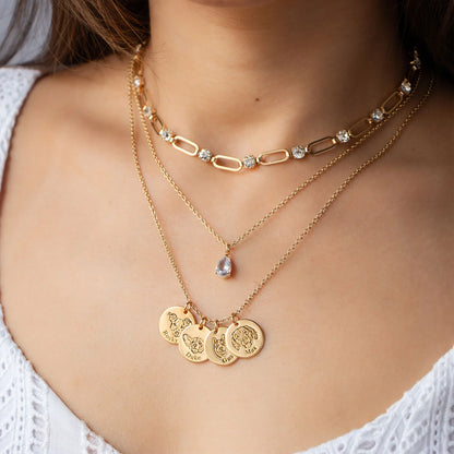 Işıltılı Kolye Seti