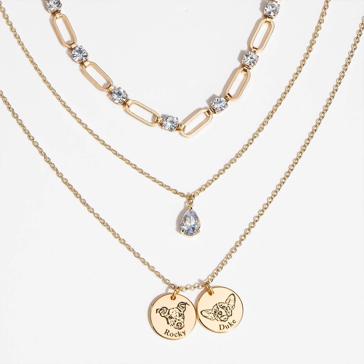 Işıltılı Kolye Seti